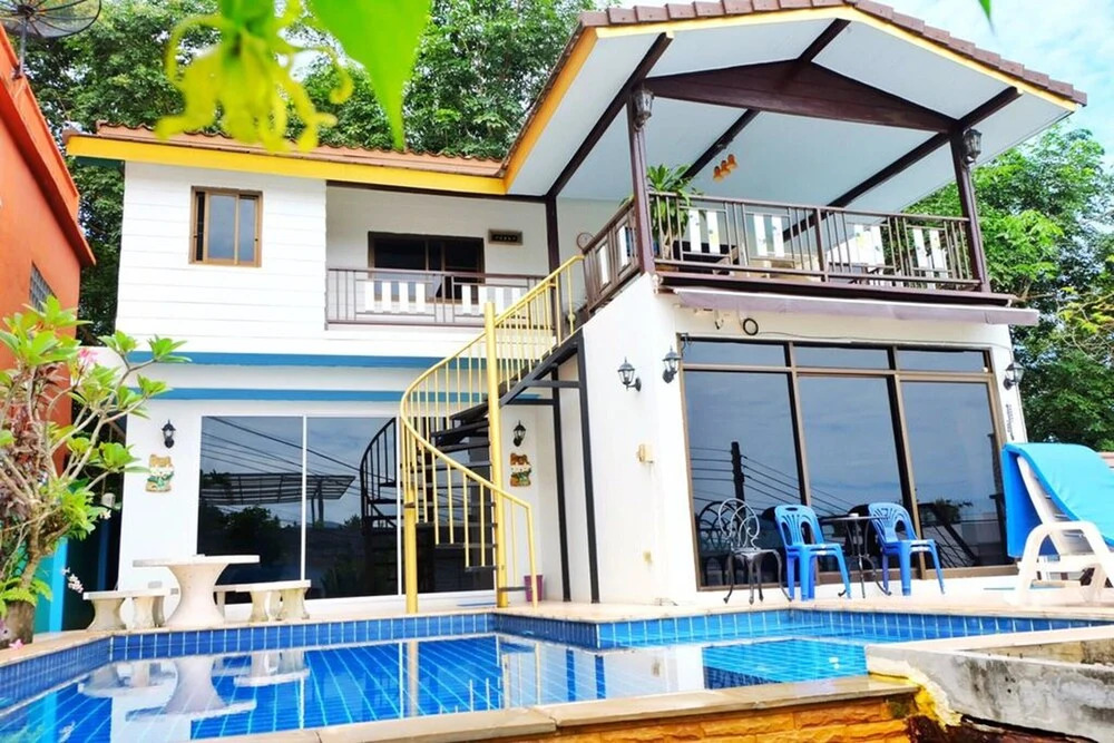 4BR Sea View Pool Villa at Patong Hill
