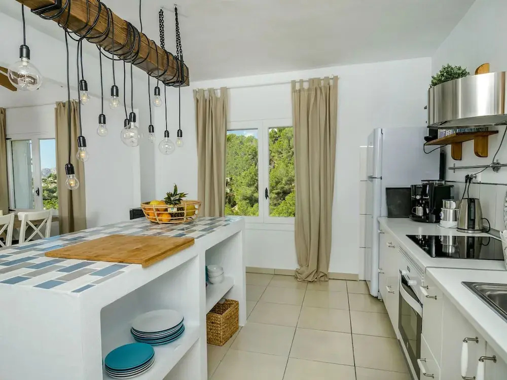 Ibiza-style Villa in Moraira with Private Pool and magnificent view
