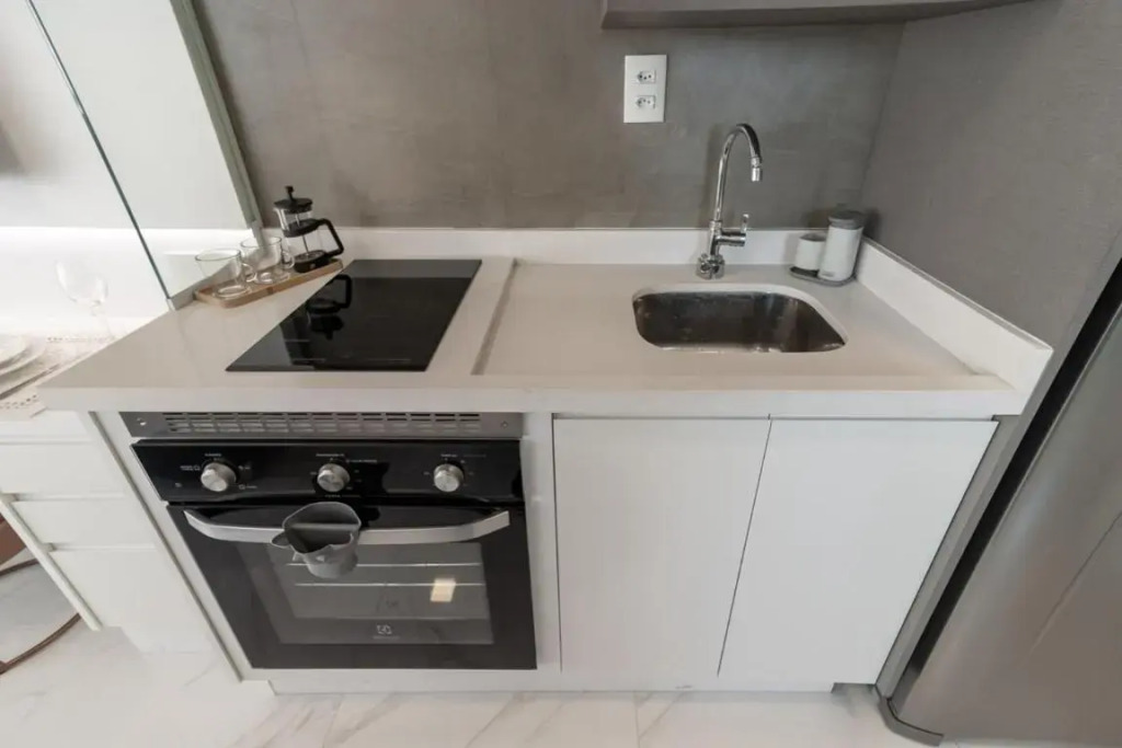 Studio de luxo mobiliado em Moema