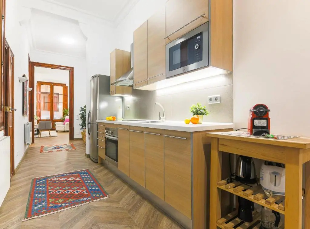 Great Spacious Apartment in the Gothic District City Center