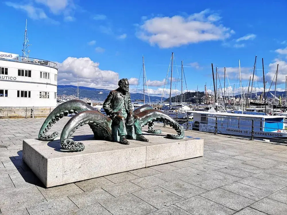 Studio in Vigo, With Furnished Balcony and Wifi Near the Beach