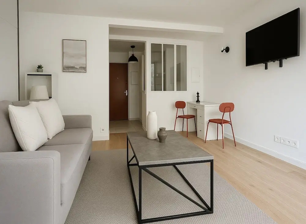 Studio Élégant au 15eme