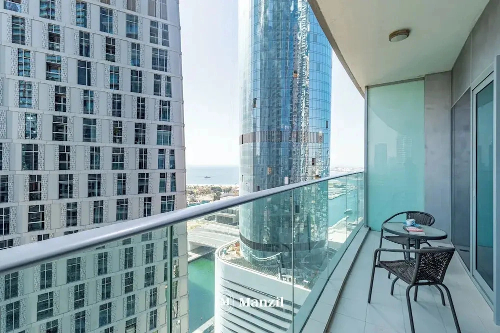 Manzil - 2BR in Dubai Marina w Sea View