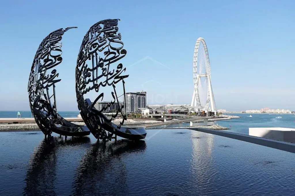 KeyHost - Stunning 1BR - The Address Beach Residences JBR -Dubai Marina View - K1470