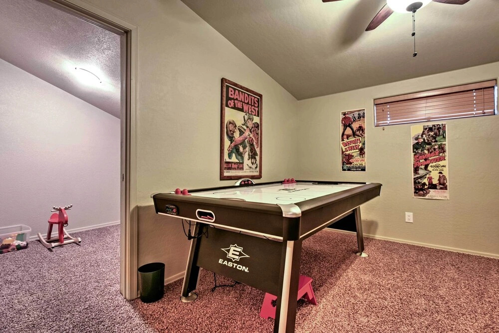 Mountain Cabin Retreat w/ Game Room, Patio & Views