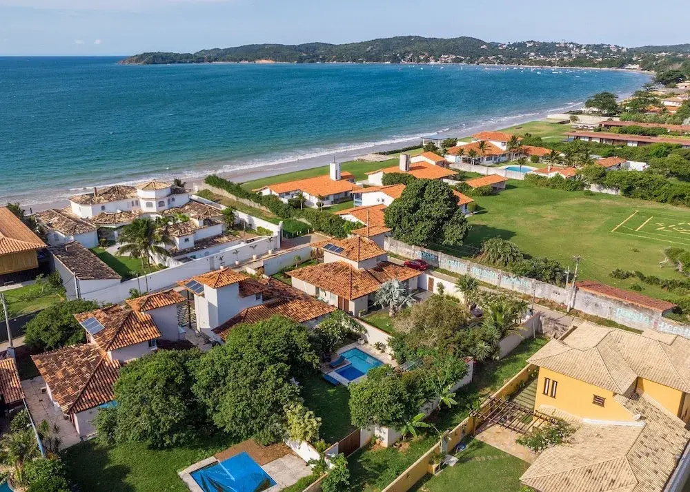40metros da Praia!Linda casa c/ piscina privativa! BZ26