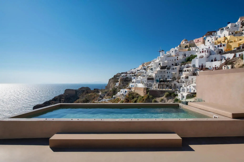 Old Castle Oia by Mr and Mrs White