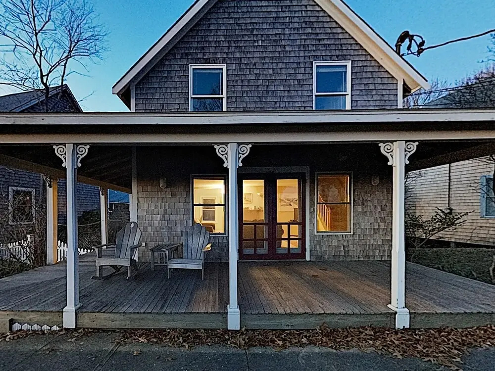 Coastal Charmer W/ Lovely Bay Views & Porch 3 Bedroom Home
