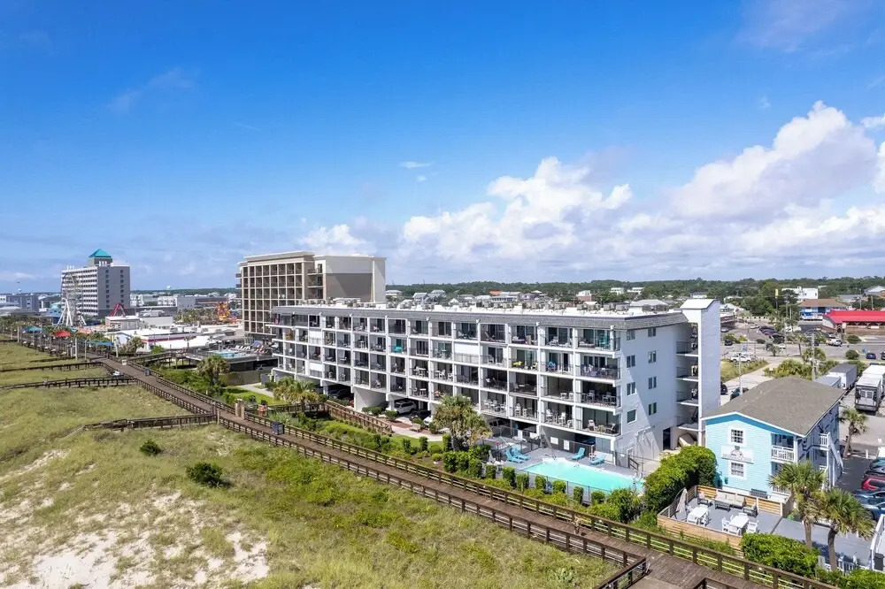 Carolina Beach Condo w/ Marina View, on Boardwalk