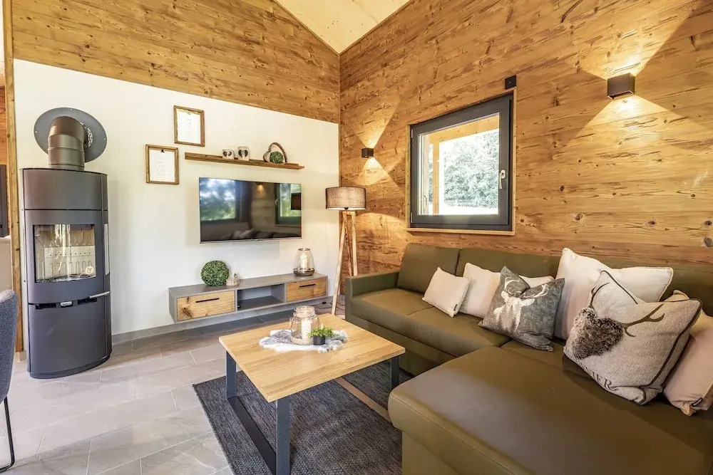 Chalet mit Eigener Sauna im Vital Camp Bayerbach