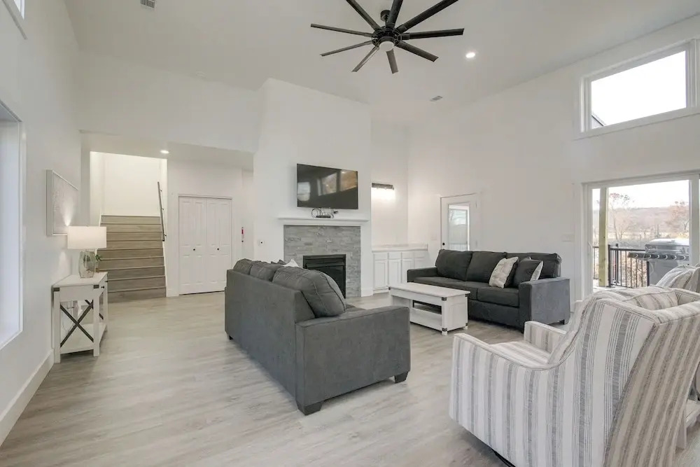 Bright Cotter Vacation Rental w/ White River Views