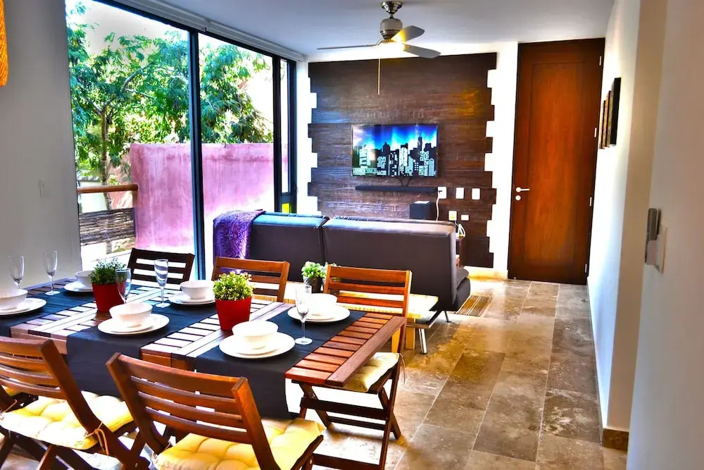 Amazing 2BR condo in wonderful location of Tulum by Happy Address
