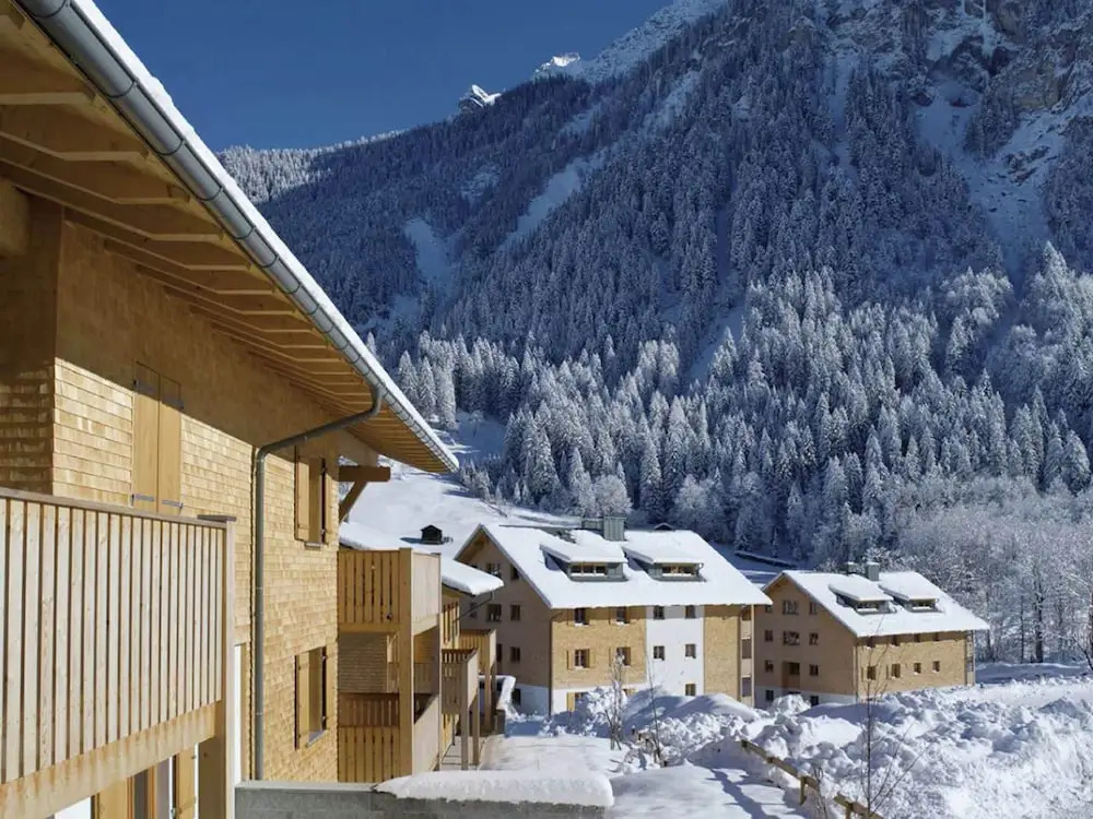 Chalet in Brand nahe Skilift & Pisten