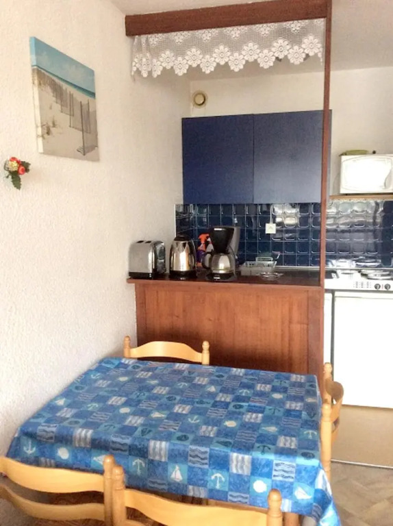 Studio in Capbreton, With Wonderful sea View, Pool Access and Terrace