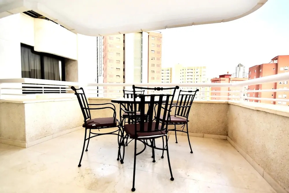 Apartment with One Bedroom in Benidorm, with Wonderful Sea View, Pool Access And Terrace - 700 M From the Beach