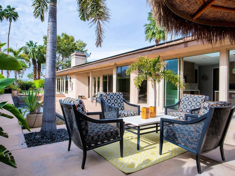Sophisticated Tiki at Twin Palms