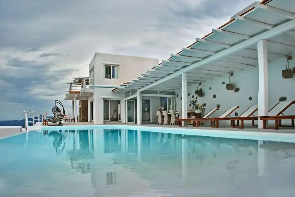 Luxury Key Mykonos 8 Bed Villa Blue Paradise Kastro