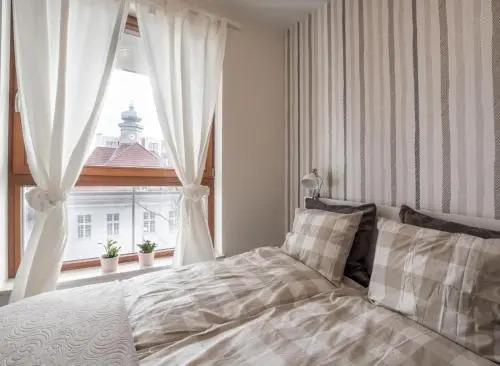 Apartament z widokiem na dworek