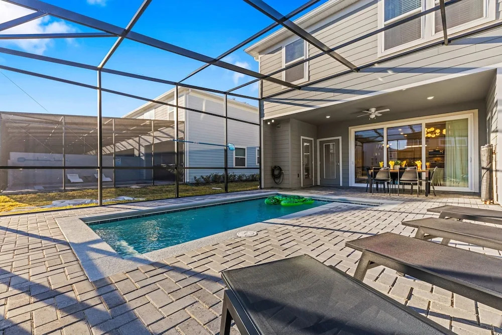 5BR w Pool Grill Game Lounge Indoor Slide 16165