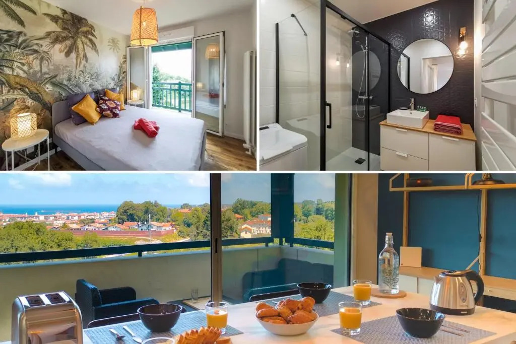 Ilunabarra - Appartement Calme, Vue Mer, Parking - WiFi & Netflix