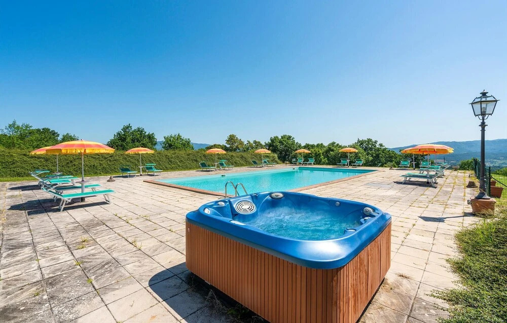 Amazing Apartment in Poppi With 2 Bedrooms, Wifi and Outdoor Swimming Pool