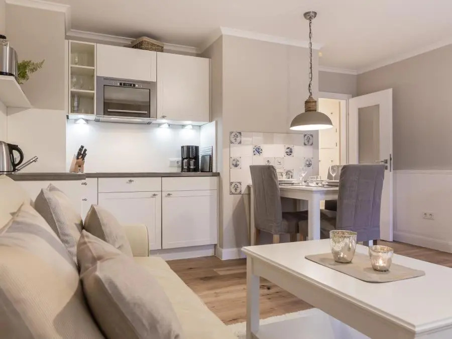 traumhafte 2-Zimmer-Erdgeschosswohnung mit ca. 45 qm für maximal 3 Personen