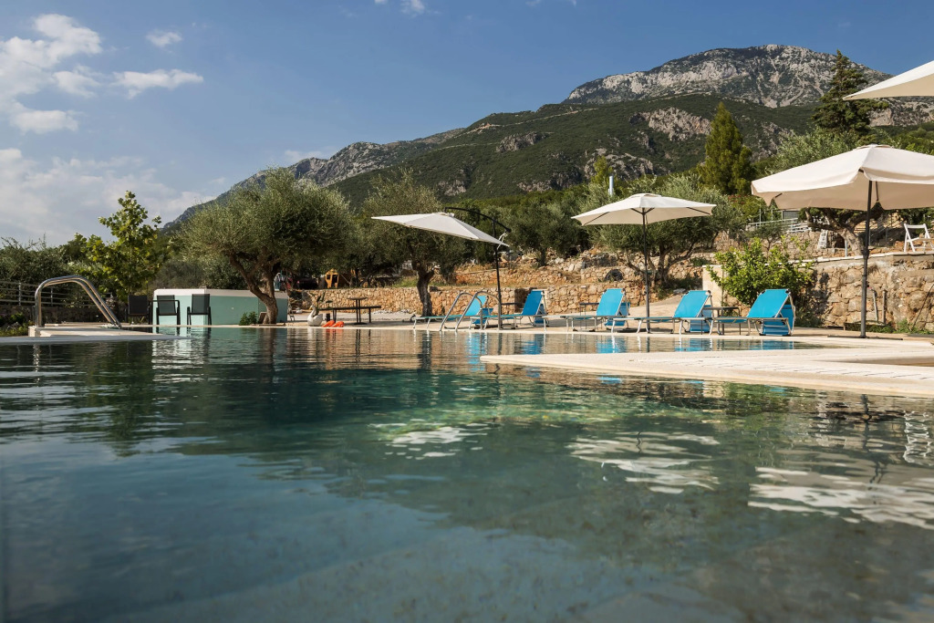 New Hope, studio with pool near the beach