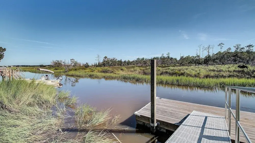 Delightful, Low Country Home With Dock On Debordieu Channel 4 Bedroom Home by Peace Vacations