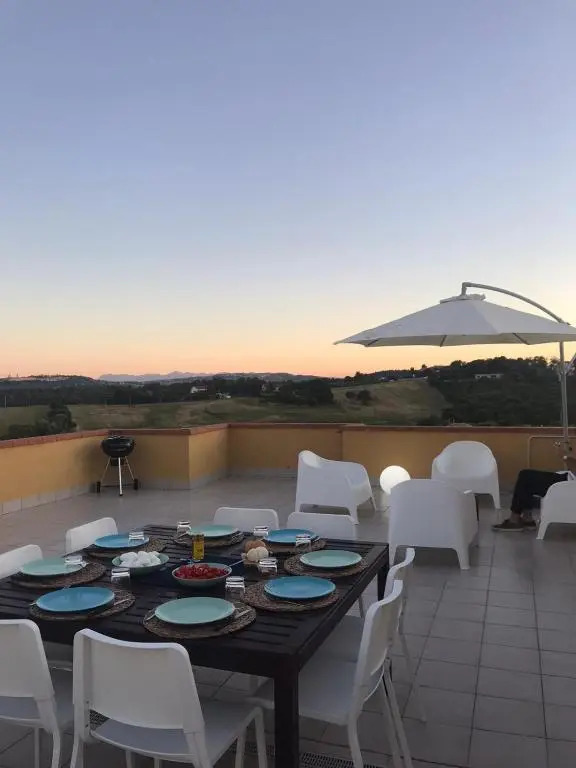 M324 - Marcelli, Delizioso Trilocale Con Terrazzo Panoramico