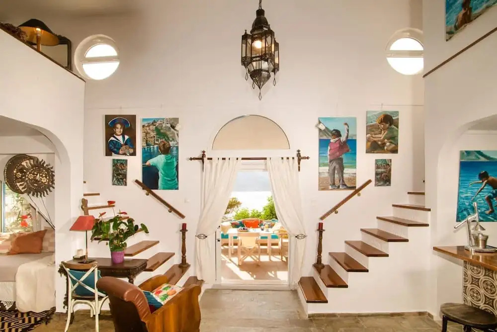 Seafront Casa Azul Villa - Getaway in Kalymnos