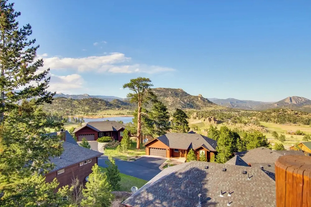 Lake & Mountain Views: Stunning Estes Park Home