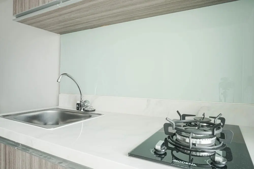 Fully Furnished Apartment with Comfortable Design 2BR Vittoria Residence