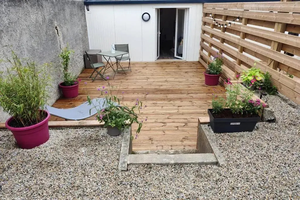 Joli appartement avec jardin-terrasse privé