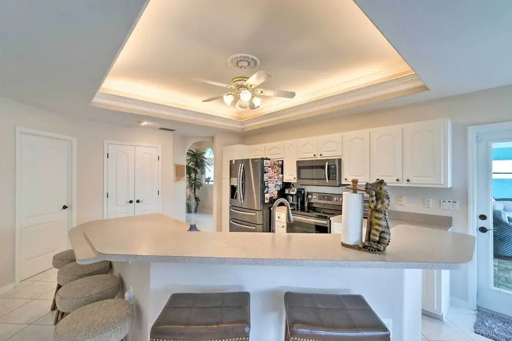 Private Pool: Waterfront Cape Coral Home!