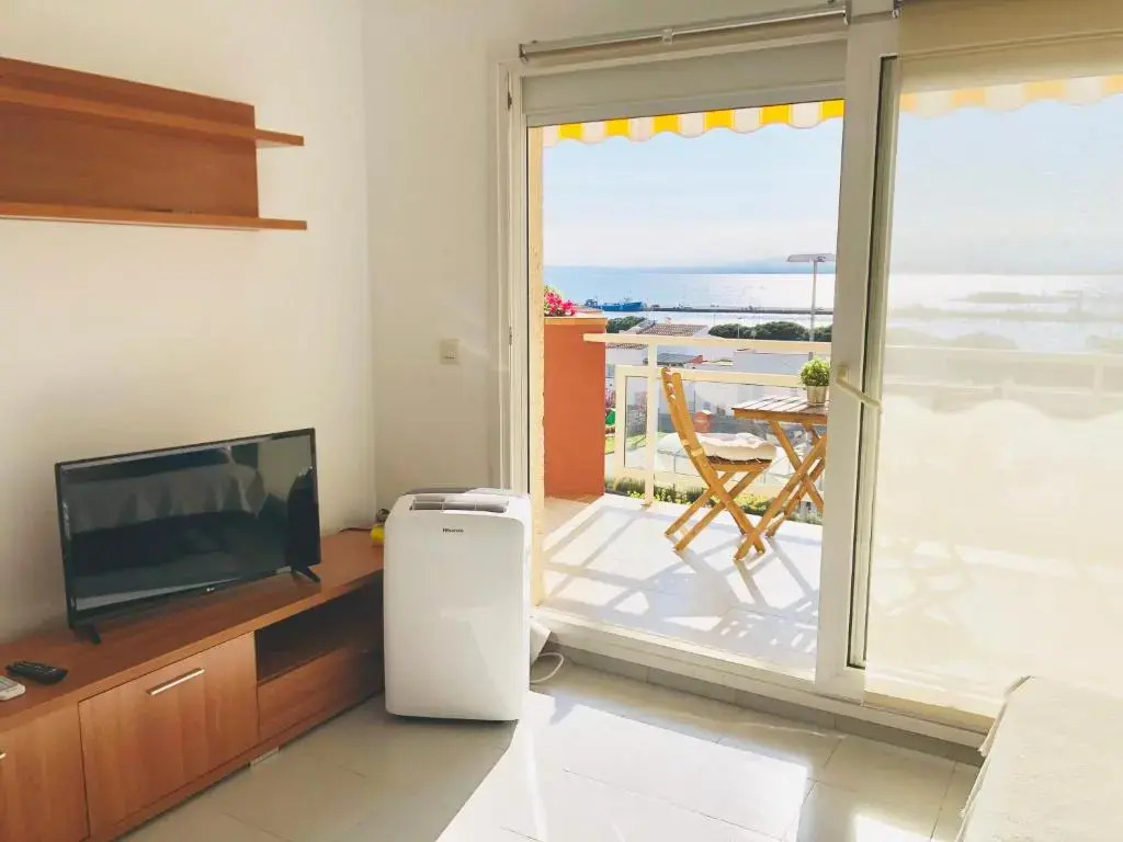 ROC MAR 3 3D - Apartamento cerca del centro y de la playa - terraza con vistas al mar y al puerto