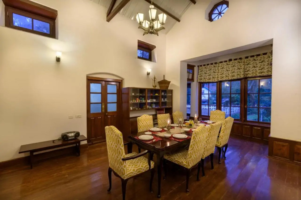 SaffronStays Milton Abbott Estate - 2BR colonial-era bungalow with garden, golf course views & bonfire nights near Ooty Golf Club