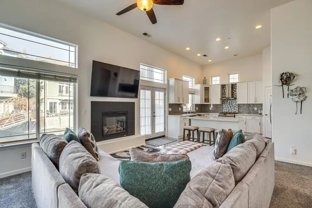 Theater Room, Fireplace: Home 5 Mi to Dtwn Reno!