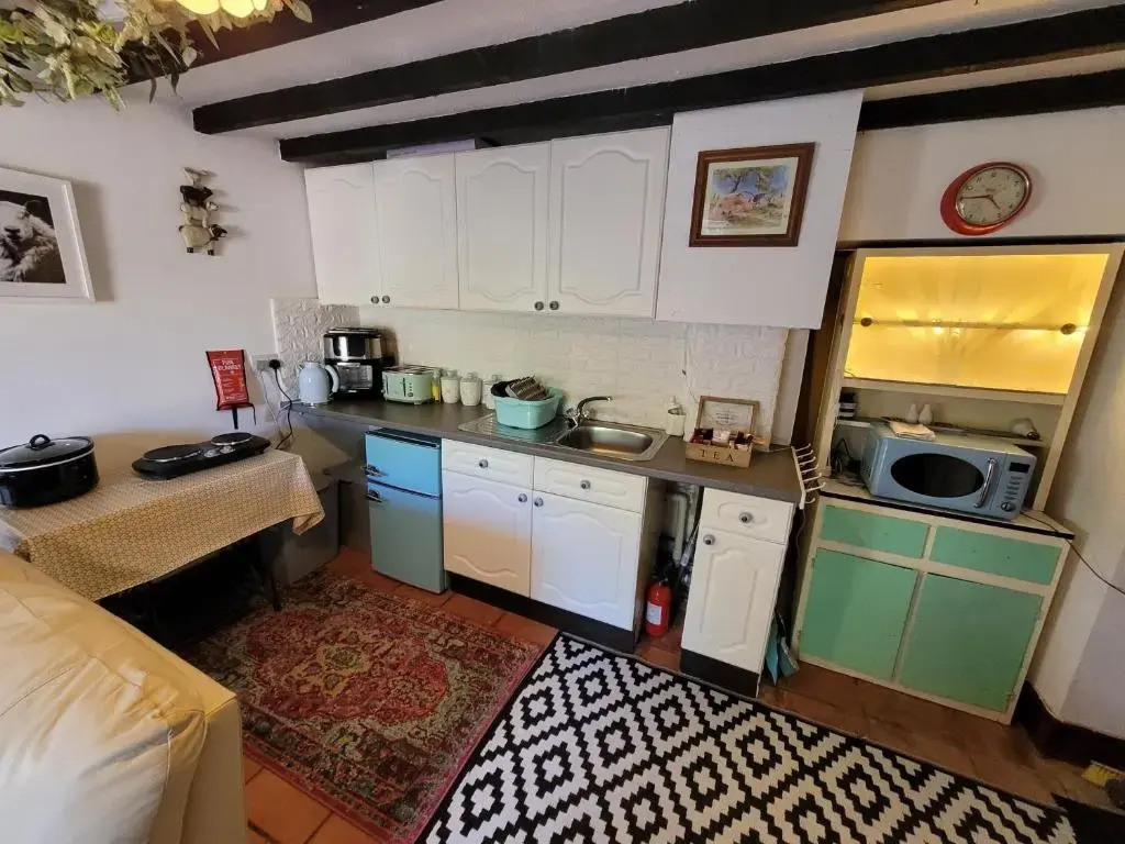 Cosy pet friendly cottage on our smallholding, friendly animals to meet, lovely countryside setting, small but comfy, sleeps up to 2 adults 1 child