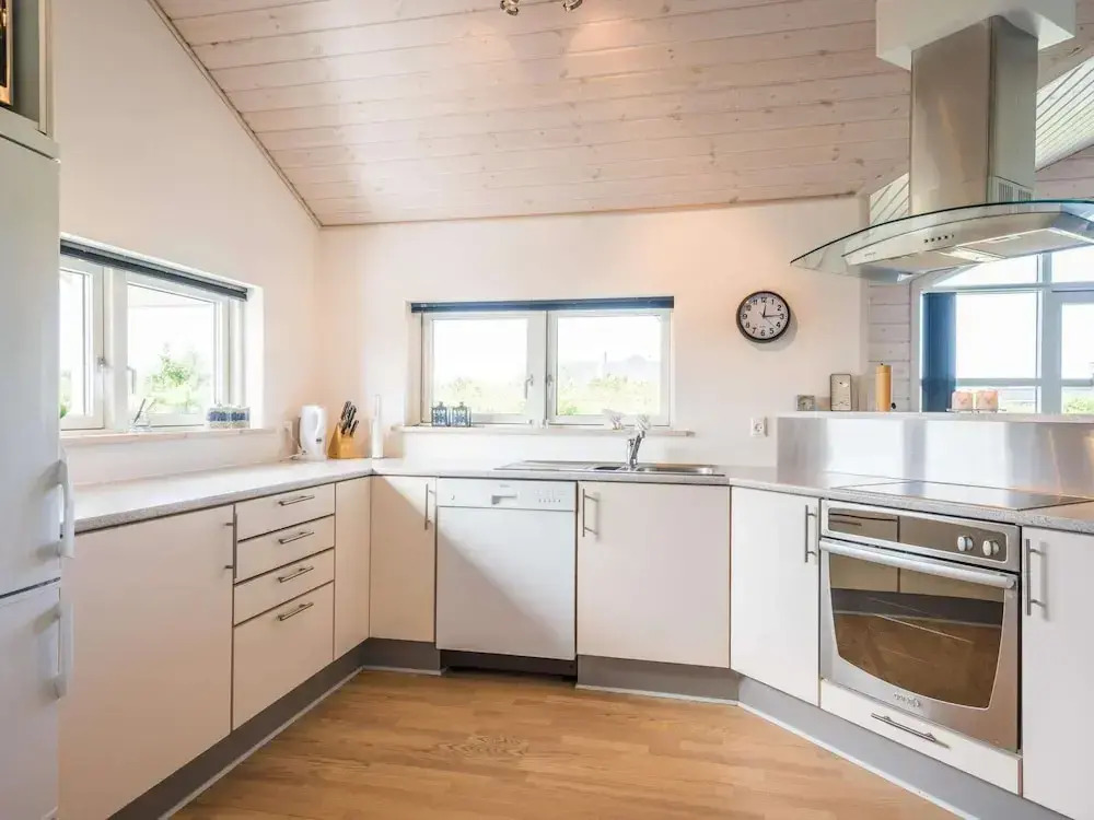 Beach Front Home In Tarm With Sauna