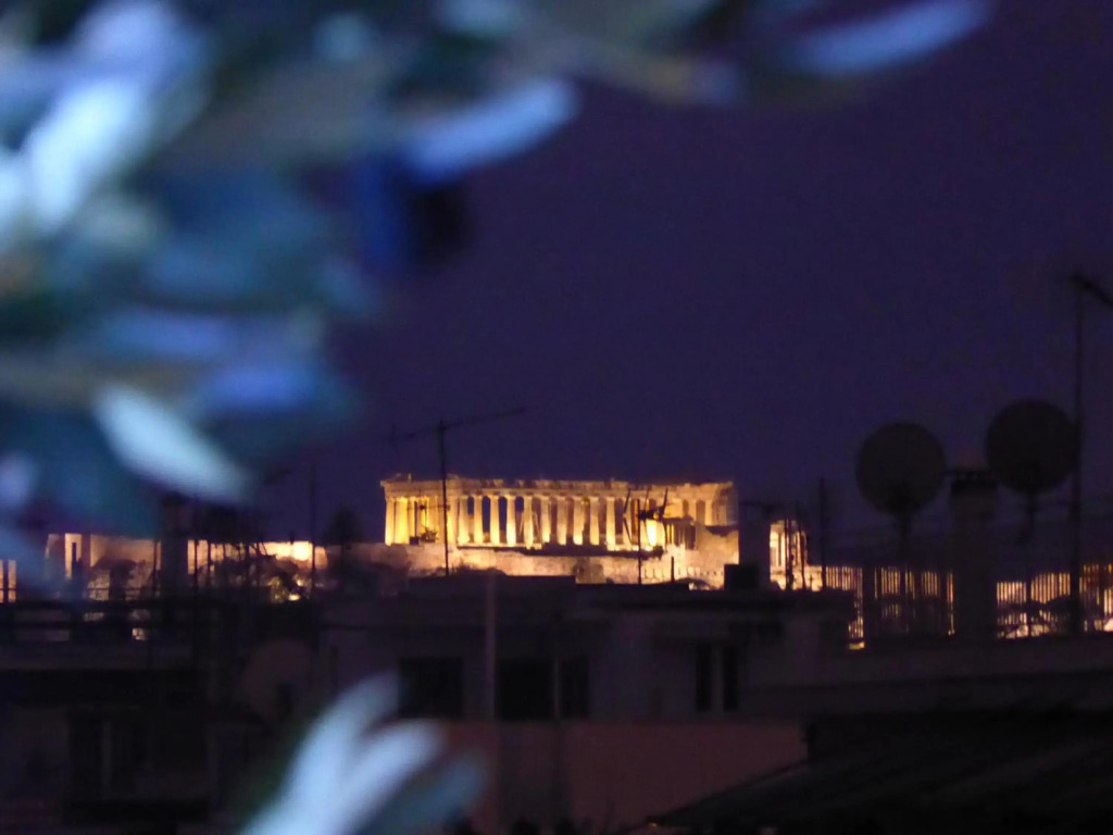Sophia's Penthouse Apartment With Jacuzzi and Acropolis View From Big Terrace