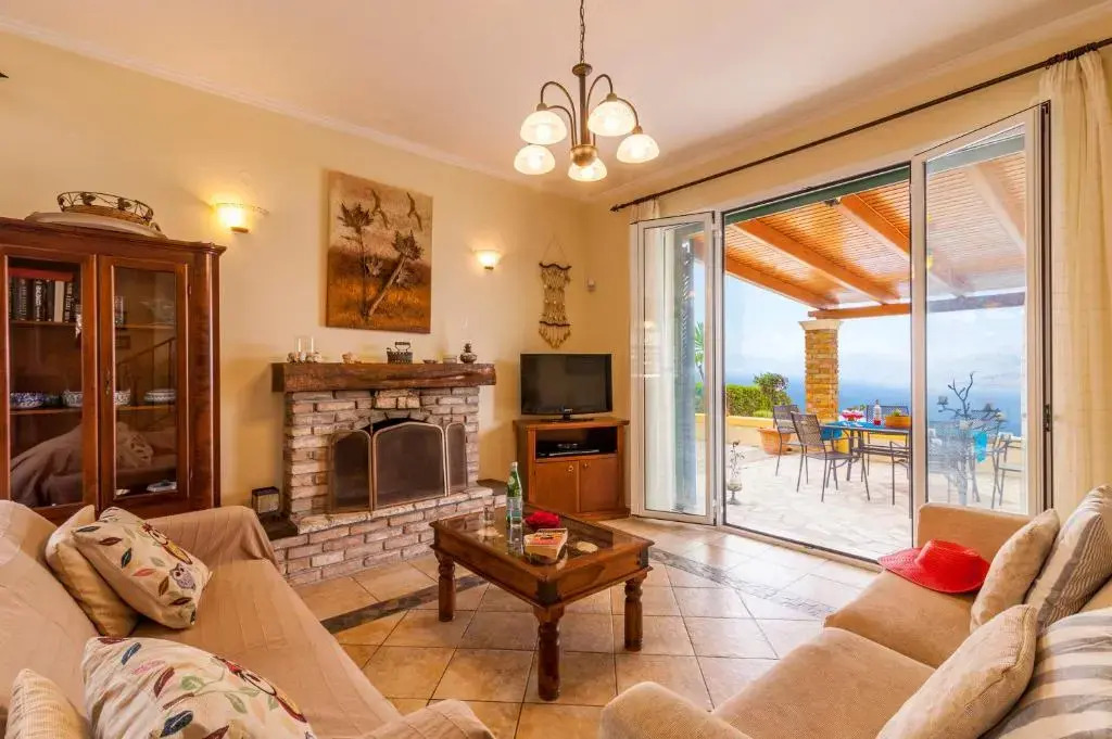 Beachfront Villa Victoras - With private beach