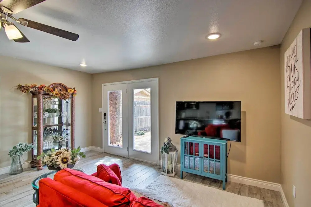 Walk to Texas Tech! Cozy Lubbock Gem w/ Patio