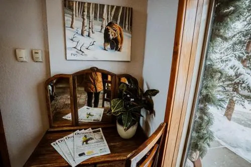 A Bear and Bison Country Inn
