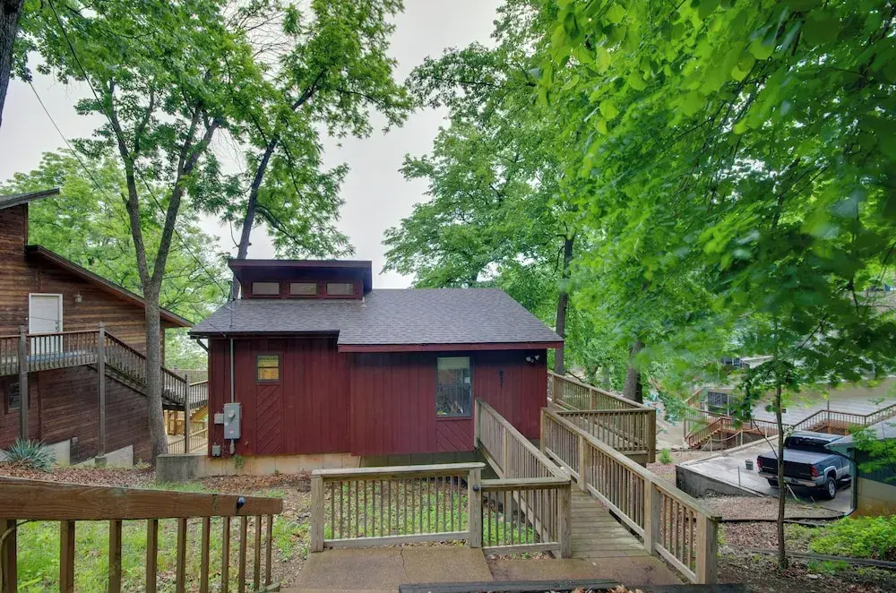 Furnished Deck, Boat Slip! Lake of the Ozarks Home