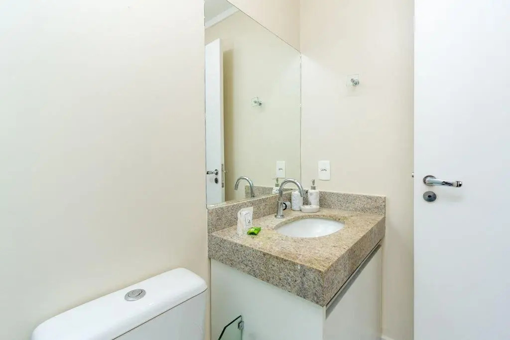 Apartamento de 1 quarto - Edifício Metropolitan Barcelona - JARDIM GOIAS - Wi-fi - Garagem - MB1307B