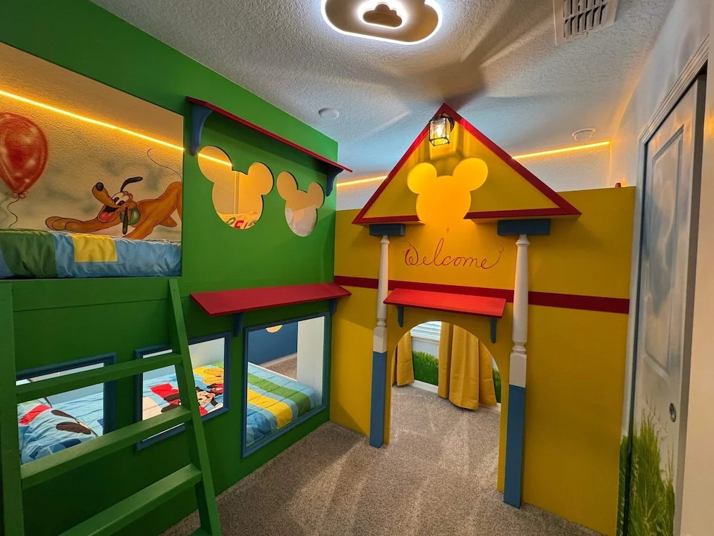 Magical 5BR w Pool Minutes From Disney 16161