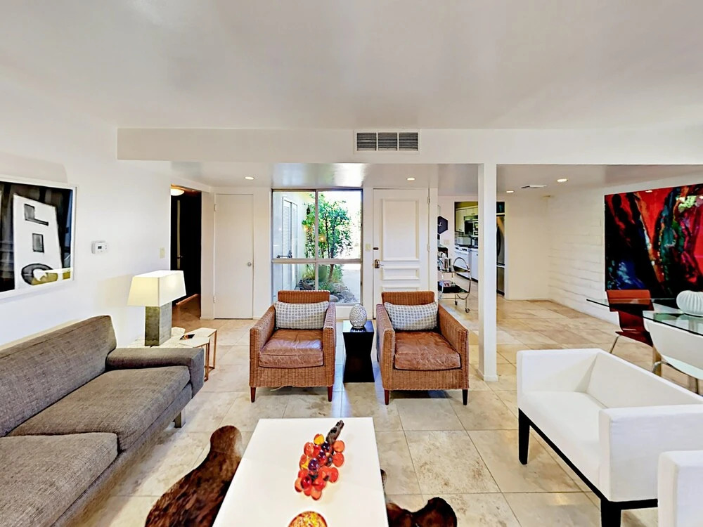 2br/2ba Historic Condo> North Of Old Las Palmas Palm Springs 2 Bedroom Condo