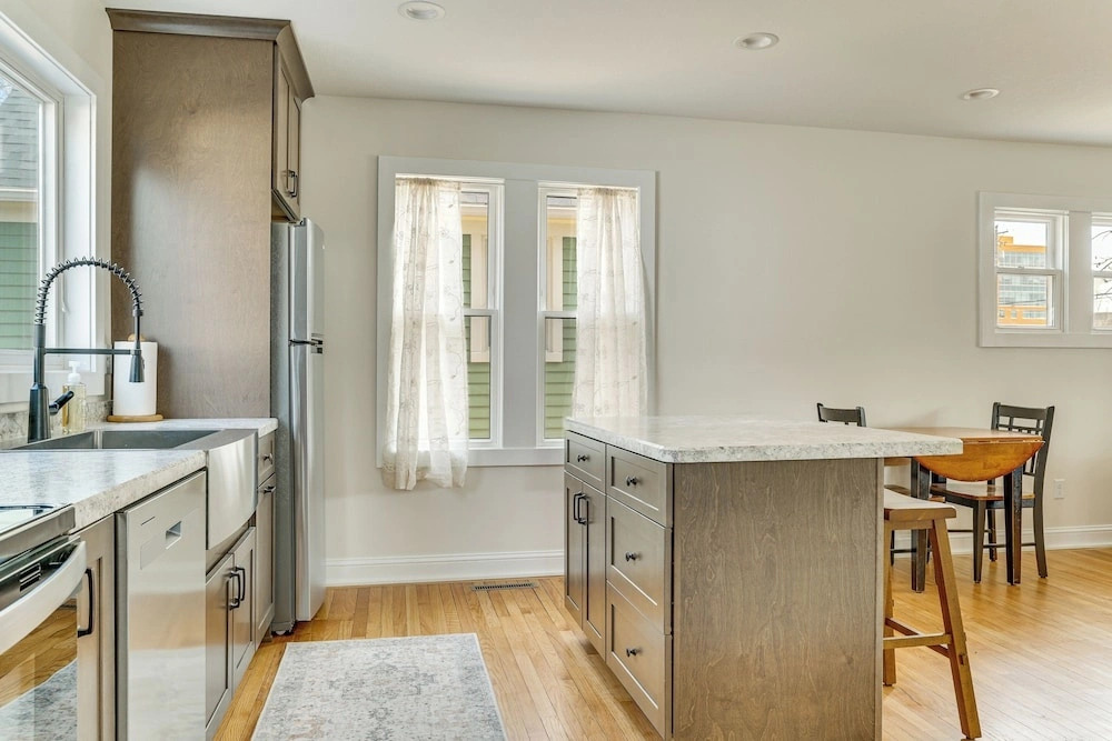 Walk to Dtwn: Rochester Home, Private Deck + Yard
