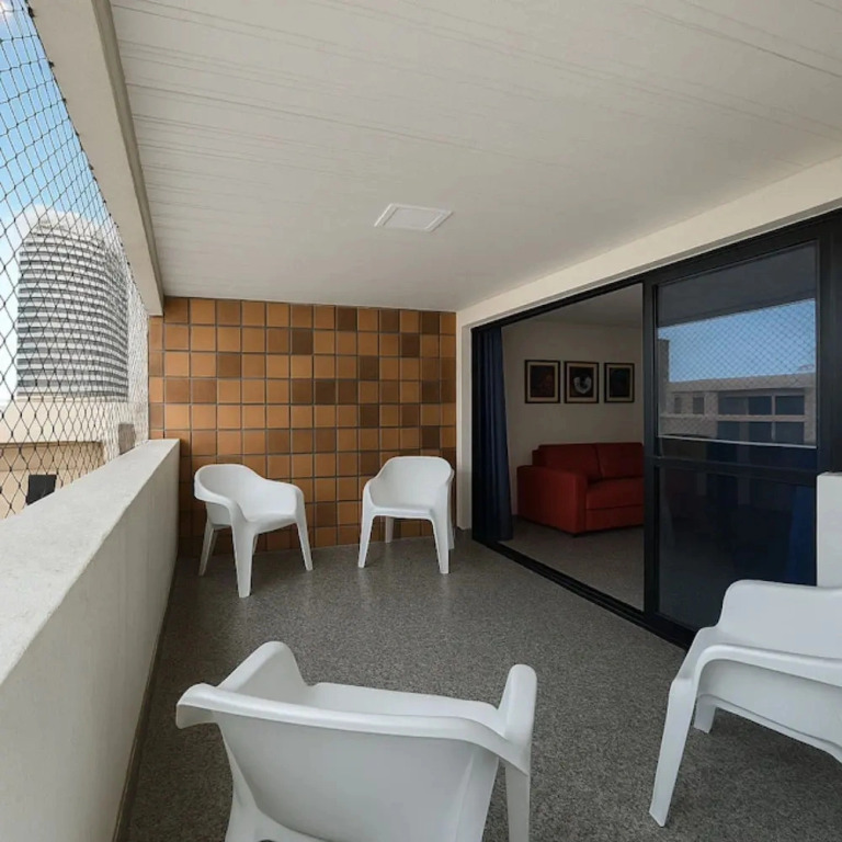 205 flat atlantico sea view 2 quartos
