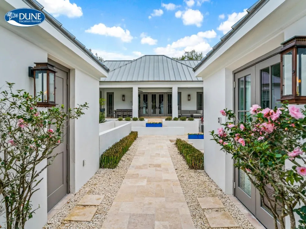 Upscale Beach Estate With Private Pool + Carriage House And Less Than 300 Yards From The Beach 6 Bedroom Home by RedAwning